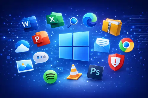 Top 15 logiciels indispensables Windows 11 2026