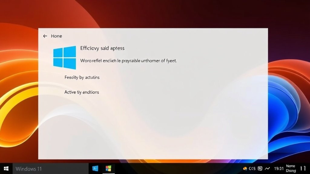 Activer Efficiency Plus Windows 11 : Guide Complet 2026