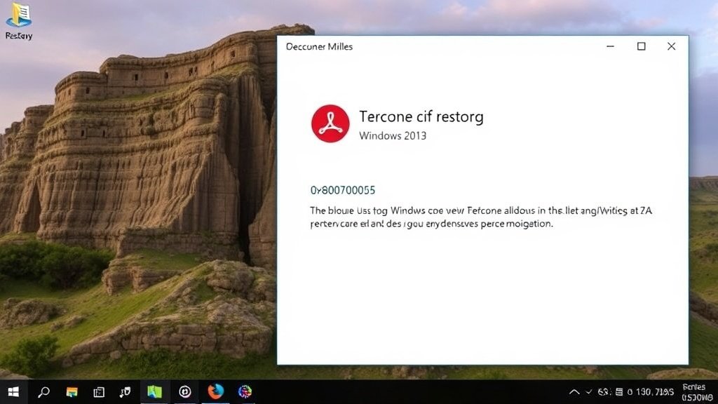 Erreur 0x80070005 Windows 11 : Solution Complète 2026