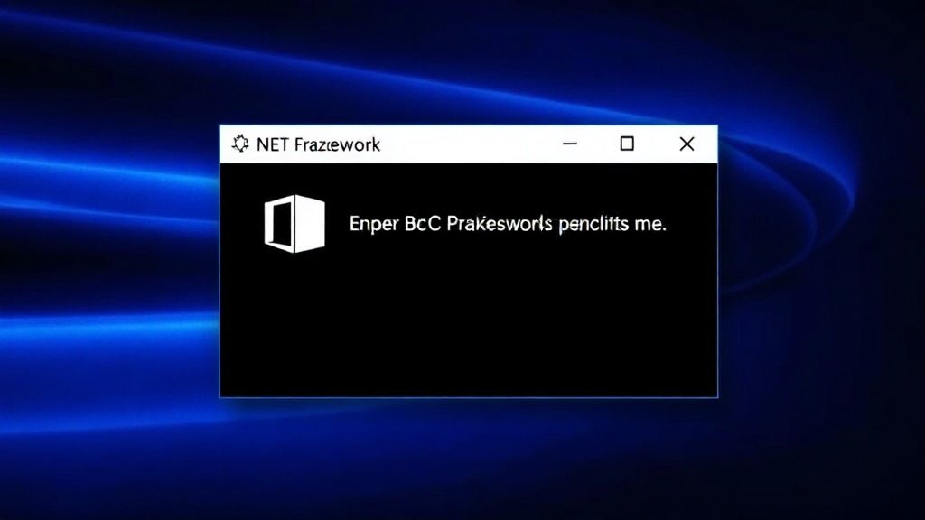 Erreur 0x800f081f Windows 11 24H2 : Solutions .NET Framework